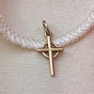 James Avery 14k yellow gold cross